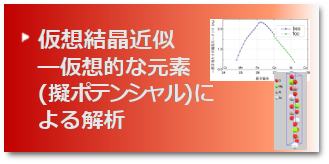 擬ポテンシャル作成CIAOによる解析事例｜仮想結晶近似――仮想的な元素(擬ポテンシャル)による解析